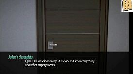 In My New Family 52, Redhead Gets Sideways Fucking with Big Cock