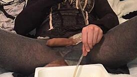 Золотой момент писания с диким старым пьяным персонажем