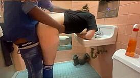 Fast Food Manager Gagging!