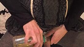 Golden Piss moment with a wild old drunk character