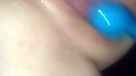 Kona deep extreme close up vibrator wet