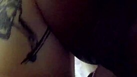 Intriguing Snowy Encounter with Stepsister and Black Beauty