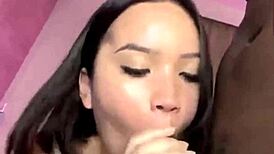 Black Guy Meets Hot Japanese Star Lina Nakamura in Amateur Scene