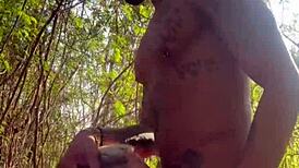 big black hetero guy fucks young ass behind school and cums in mouth