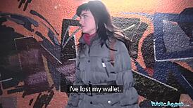 Public Agent Offers Street Cash For Suck And Fuck On Big Thick Dick