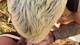 big black hetero guy fucks young ass behind school and cums in mouth