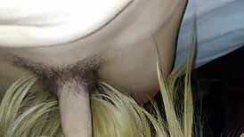 Teen slut feels deep pleasure sucking cock