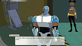 18titans part 21 - enjoying blackfire in hentai