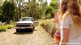 Australian bbw enjoys yoga retreat with masturbation and fingering