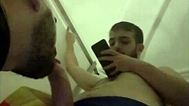 European gay amateurs sucking cocks outdoors during Seville pride