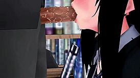 Aksi hentai 3D liar di Blendy Miracle!