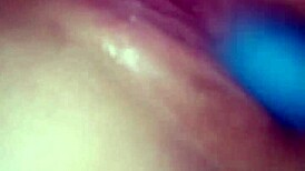 Kona deep extreme close up vibrator wet