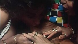 These brunettes couldn’t resist begging for Rocco’s huge cock in epic vintage HD porn