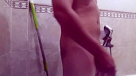 gay vietnamese guy enjoys a sensual handjob moment