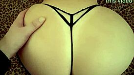 trying to stretch my ass with a monster cock. homemade anal attempt