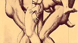 vintage anime hentai illustrations