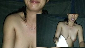 vietnamese girl sucks and swallows cum