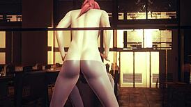 hentai uncensored 3d hermi gets fucked with creampie at university in japanese asian manga anime game porn