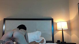 I'm eatin' that hot petite 18+ womans shaved pussy