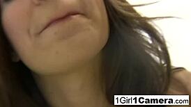 sexy ann marie rios indulges in close-up pussy masturbation