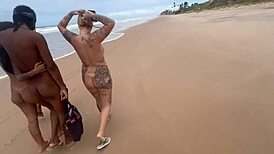 Fui Pra Praia De Nudismo Na Bahia Pra Levar Rola Dos Pirocudos