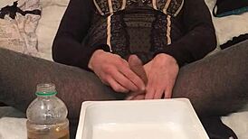 Золотой момент писания с диким старым пьяным персонажем