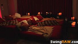 Couples Organize Swinger Orgy In Reality Show With Oral And Group Sex!