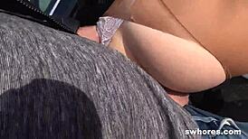 roadside full service blowjob and deepthroat for e50 in the car.