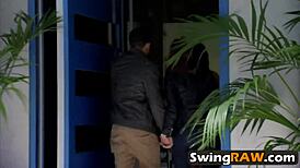 Couples Organize Swinger Orgy In Reality Show With Oral And Group Sex!