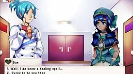 adventure high episode 2 newgrounds game with erotic anime hentai contrasts and intriguing scenes