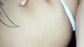 Neagră cu fund gras futută anal de alb slab cu pula mare interracial