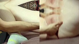 young babe gets intense g-spot massage orgasm