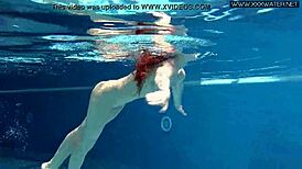 Nicole pearl super hot and horny shaking ass in the pool