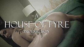 mandy muse got her big latina ass pounded by laz fyre, oops creampie mess!