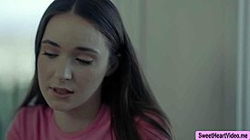 Yo, this curvy stepmom facesitting her teen stepdaughter is hot! 🔥