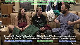 playing doctor for pregnant nova maverick’s checkup in florida. her big tits spread wide for exam.