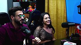 My Husband Let His Old Friend Fuck Me with Dirty Talk in First Time Cuckold Casting