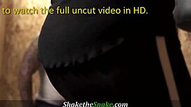 shake the snake - intense bareback anal and squirting action