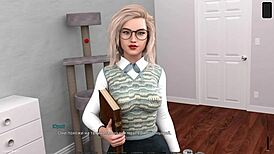 wanna see this redhead milf master a monster cock in 3d gameplay?