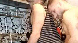 Plumber Gives Blowjob and Facial With His Big Cock in Roleplay