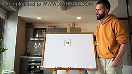 sexy latina pornstar cristian cipriani dominates in lingerie during reality show interview about living off porn