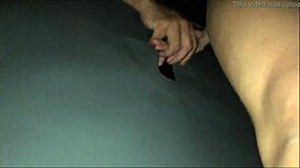 Glory hole in swing house pulls wife's panties aside and thrusts - couple enjoys cuckold filming teaser
