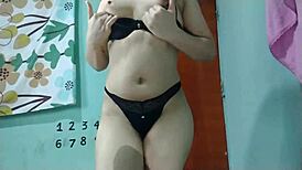 Wow, mom left me with stepdad, and I rode his big cock!