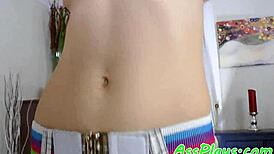 Petite Babe Gets Anally Banged And Facialized