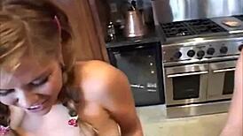 Amateur Teen Lesbians Little Summer and Topanga Lick Pussy