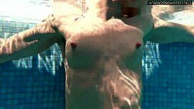 Nicole pearl super hot and horny shaking ass in the pool