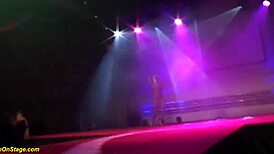 Wild Public Dildo Show With Flexi Stepdaughter