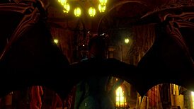 a dangerous pact with a monster's big ass in anime