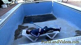 Spanish slutty teen Eris Maximo bangs worker hard, damn!