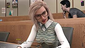 wanna see this redhead milf master a monster cock in 3d gameplay?